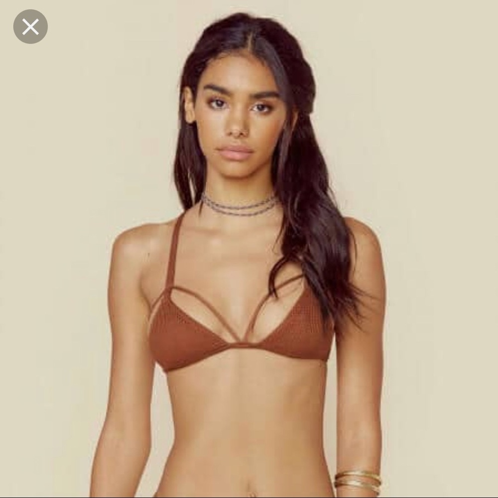 Ntg. Blue life Infinity  tri bikini top. Size xs